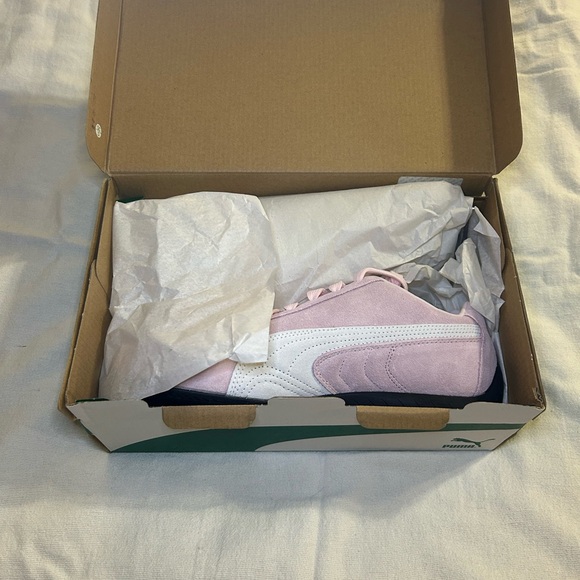 Puma Shoes - Puma  Pink and White Sneakers